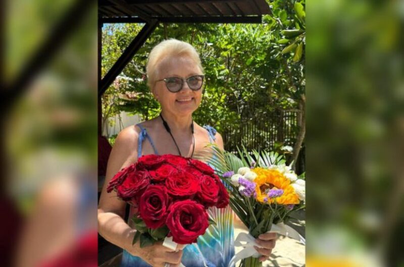 Маме Дианы Арбениной исполнилось 77 лет, однако, она сейчас выглядит всего лишь на 50