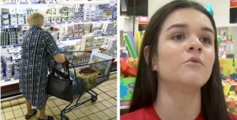 Бабушке не хватает денег, чтобы заплатить за продукты: добрая кассирша предлагает ей помощь